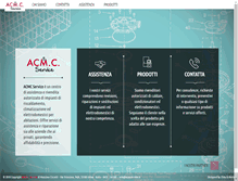 Tablet Screenshot of acmcservice.it